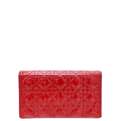 Dior Lady Dior Leather Clutch Style 5