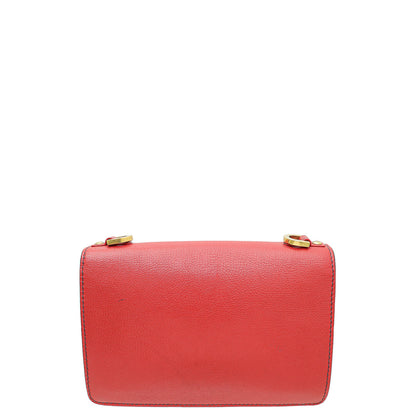 Christian Dior Red J'Adior Medium Shoulder Bag