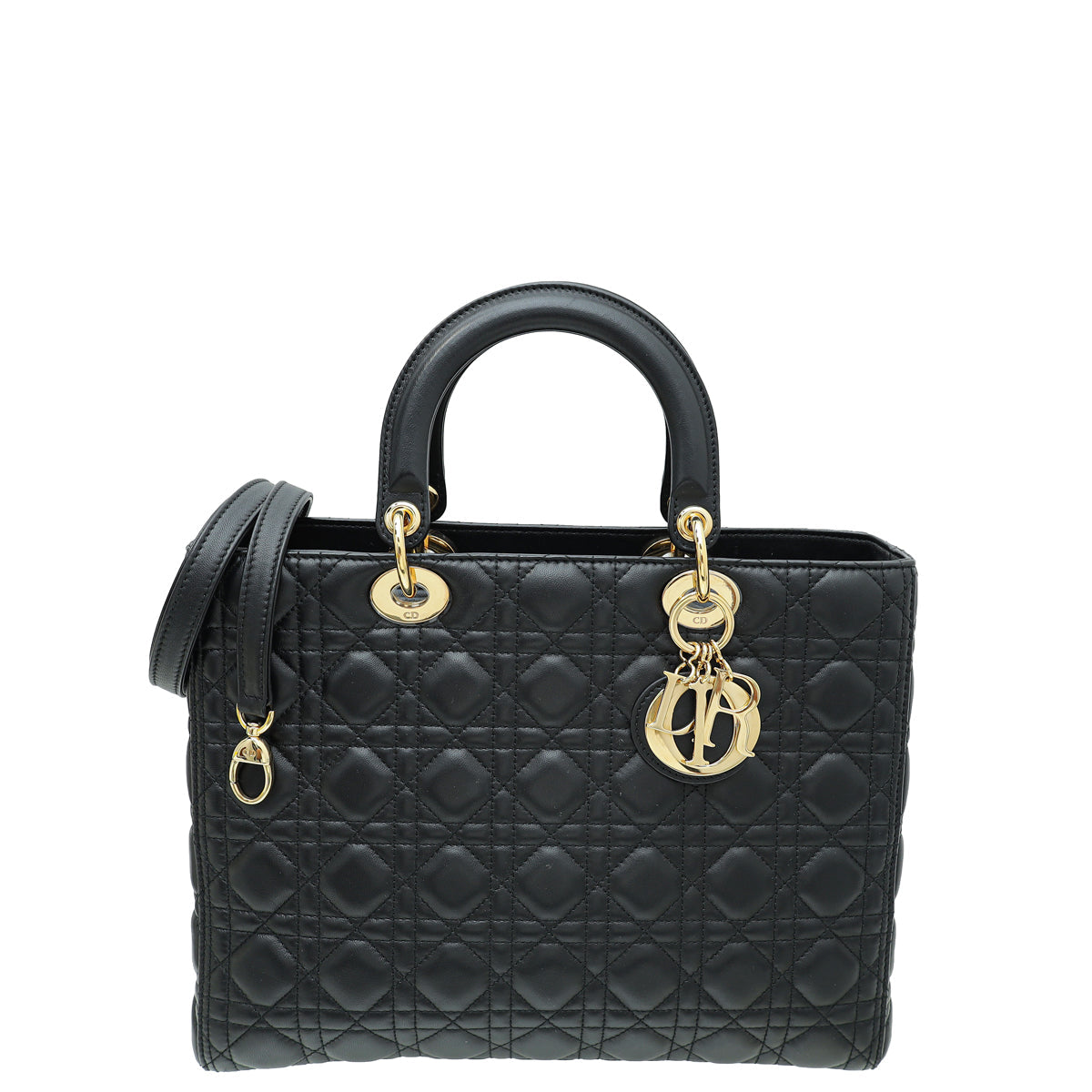 Dior Lady Dior Leather Handbag Style 19