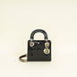 Dior Lady Dior Leather Handbag Style 92