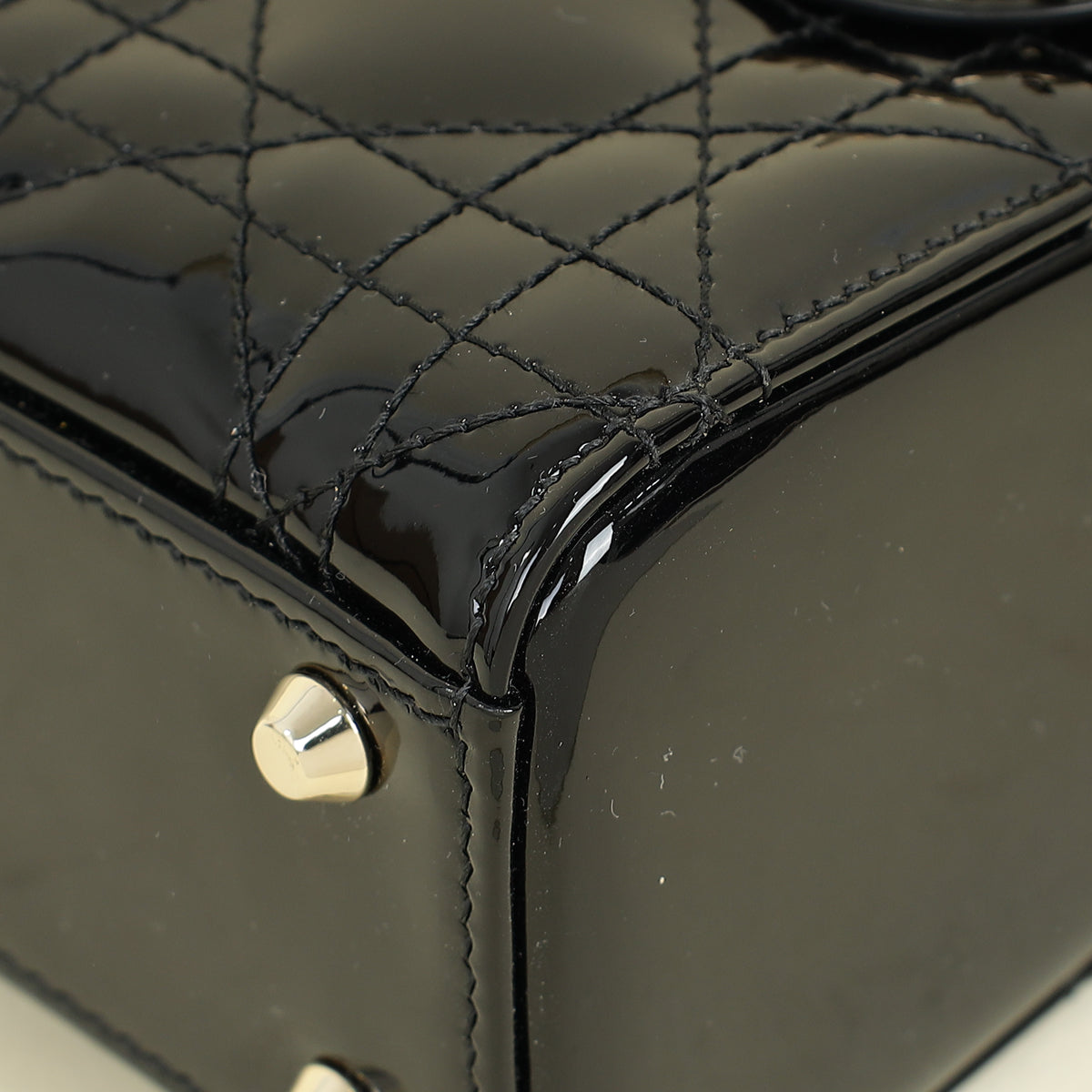 Dior Lady Dior Leather Handbag Style 92