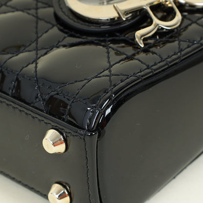 Dior Lady Dior Leather Handbag Style 114