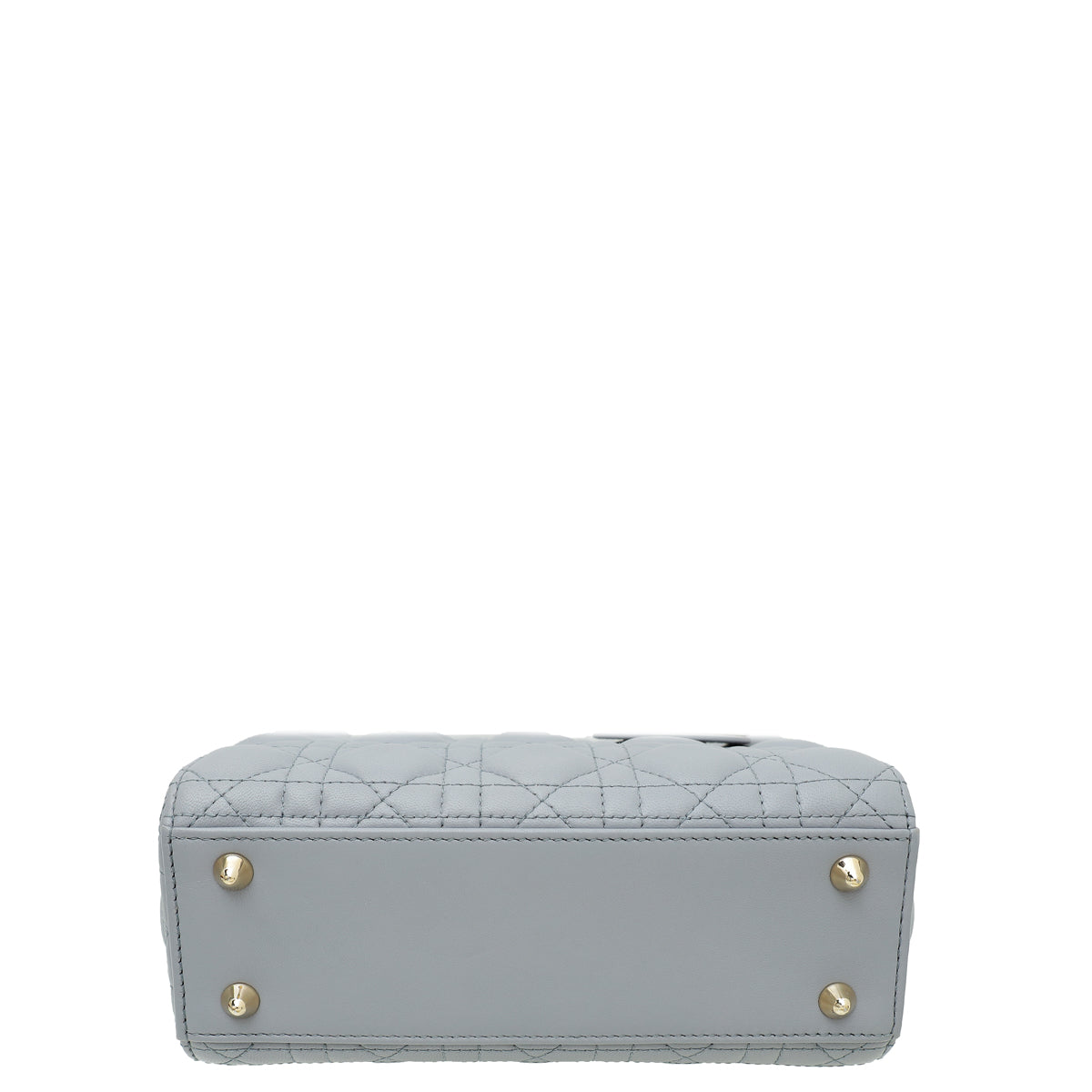 Christian Dior Grey Lady Dior My Abcdior Small Bag