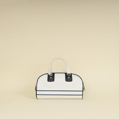 Christian Dior Bicolor Vibe Bowling Bag
