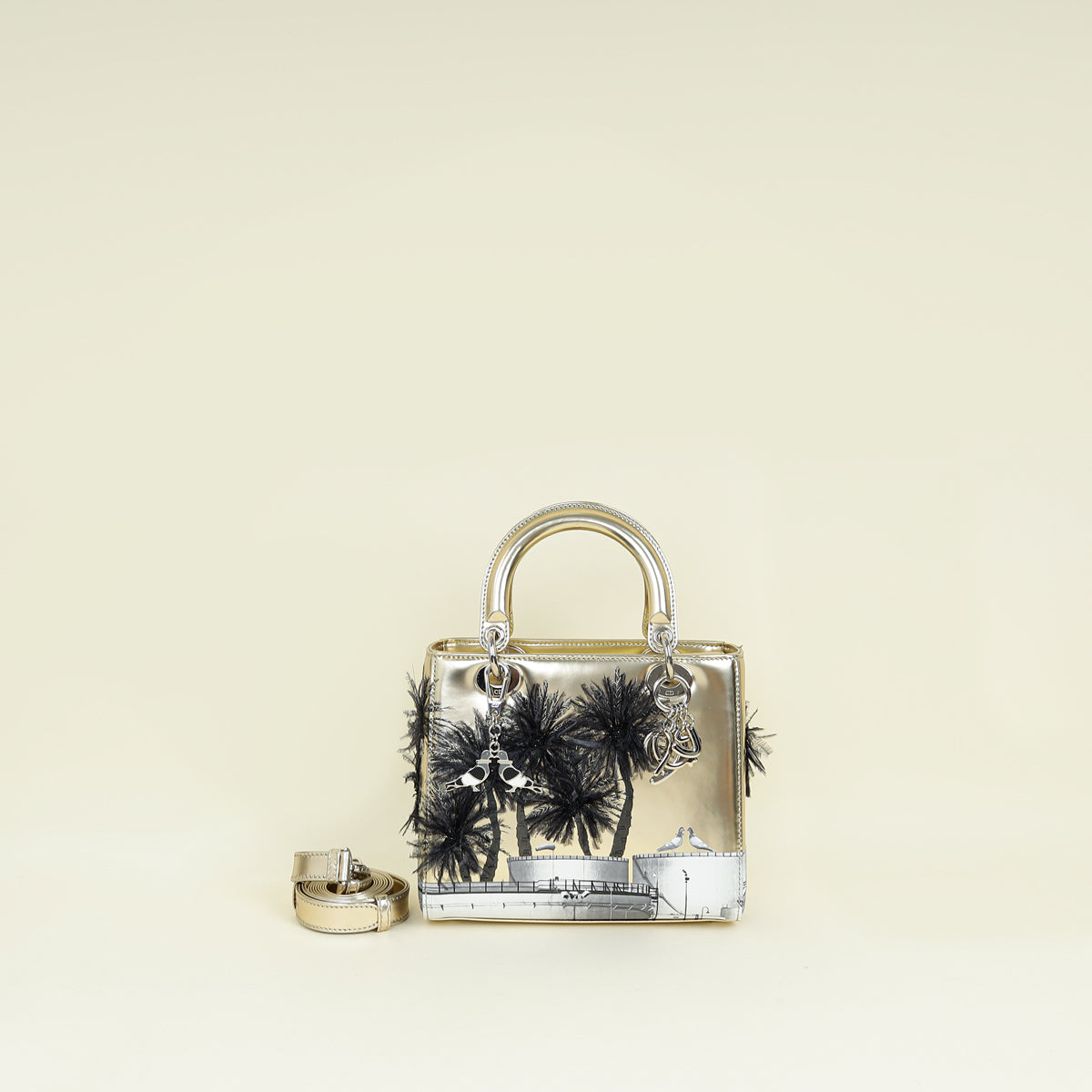 Dior Lady Dior Leather Clutch Style 6