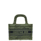 Christian Dior Bicolor Mini Book Tote Camouflage Bag