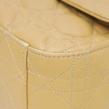 Christian Dior Beige Miss Dior Large Flap Bag