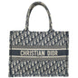 Christian Dior Bicolor Dior Oblique Book Tote Medium Bag