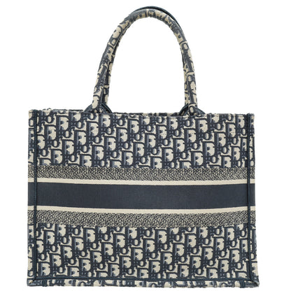 Christian Dior Bicolor Dior Oblique Book Tote Medium Bag