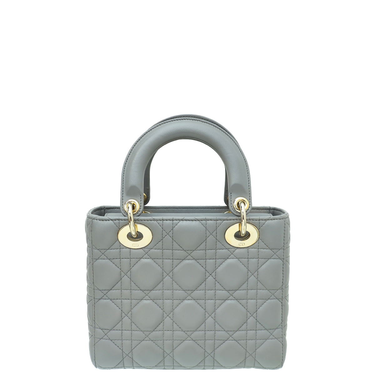Christian Dior Gray My Abcdior Lady Dior Small Bag