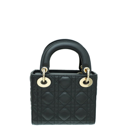 Dior Lady Dior Leather Handbag Style 35