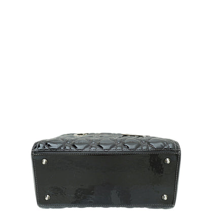Dior Lady Dior Leather Handbag Style 36