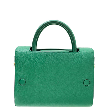 Christian Dior Green Diorever Mini Top Handle Bag