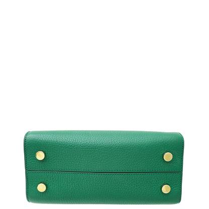 Christian Dior Green Diorever Mini Top Handle Bag