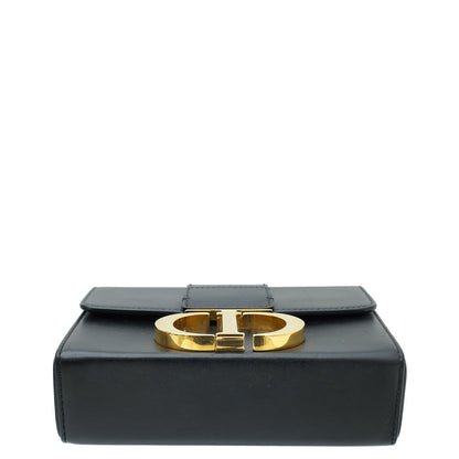 Dior 30 Montaigne Black Shoulder Bag Black