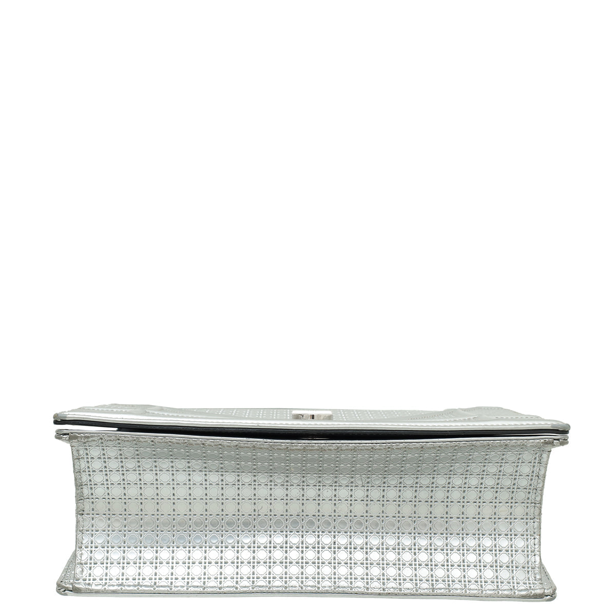 Dior Diorama Cannage Silver Shoulder Bag