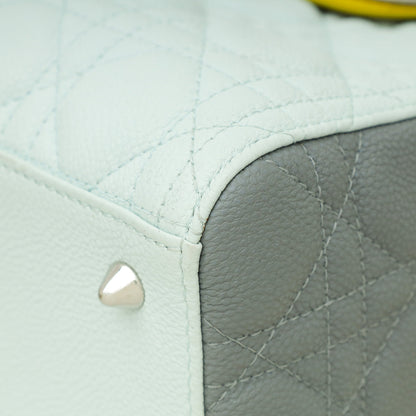 Christian Dior Tricolor Lady Dior Medium Bag
