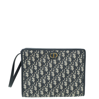 Dior 30 Montaigne Oblique Blue Shoulder Bag Style 5