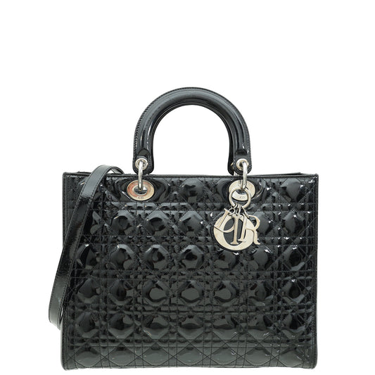 Dior Lady Dior Leather Handbag Style 44