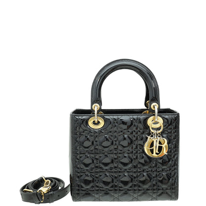 Dior Lady Dior Leather Handbag Style 45