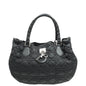 Christian Dior Black Nylon Cannage Shopper Tote Bag