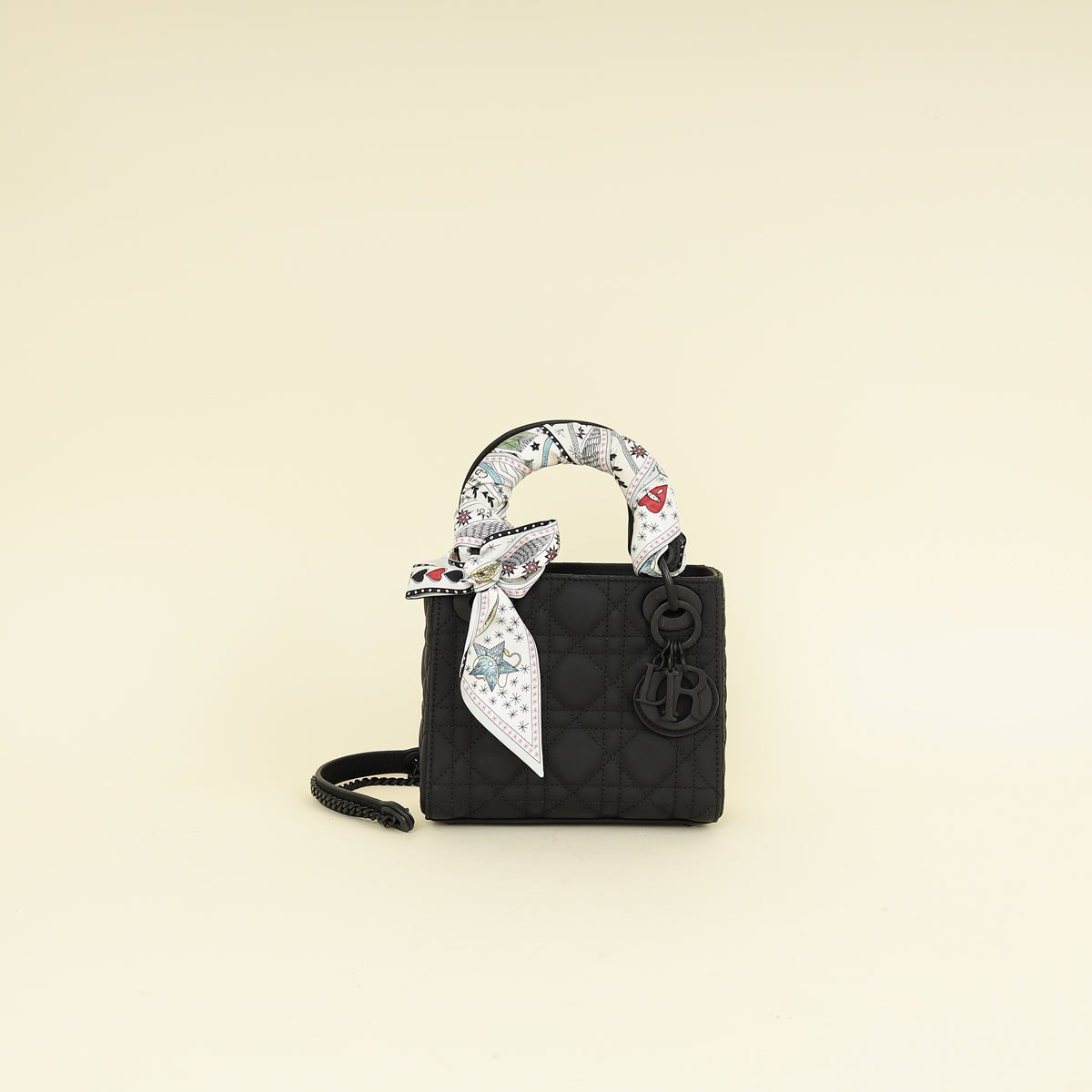 Dior Lady Dior Leather Handbag Style 102