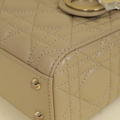 Dior Lady Dior Leather Handbag Style 86