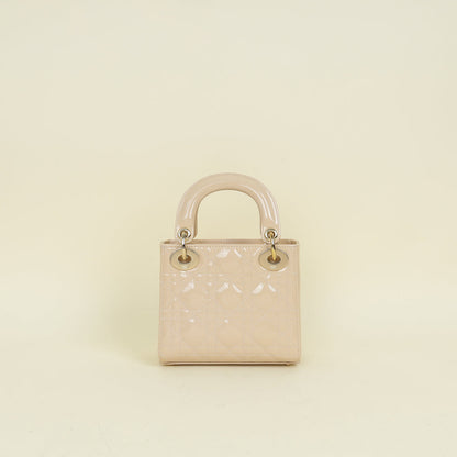 Dior Lady Dior Leather Handbag Style 106