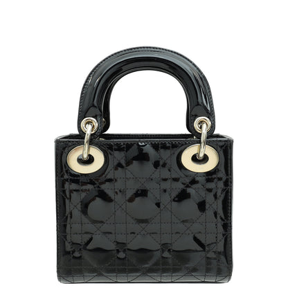Dior Lady Dior Leather Handbag Style 53