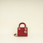 Dior Lady Dior Leather Handbag Style 113