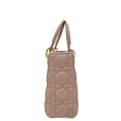 Christian Dior Blush Lady Dior My Abcdior Small Bag