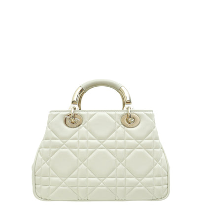 Christian Dior White The Lady 95 22 Bag