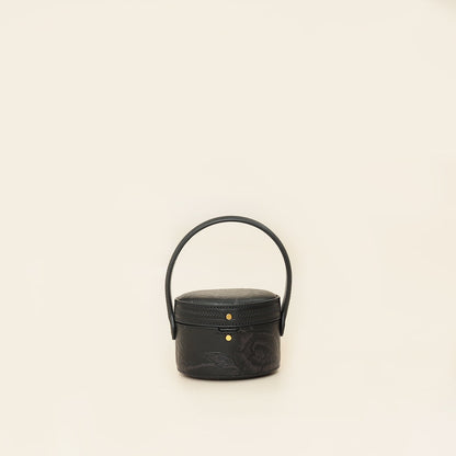 Christian Dior Black Top Handle Clutch
