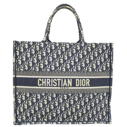 Dior Book Tote Oblique Blue Tote Bag Style 9