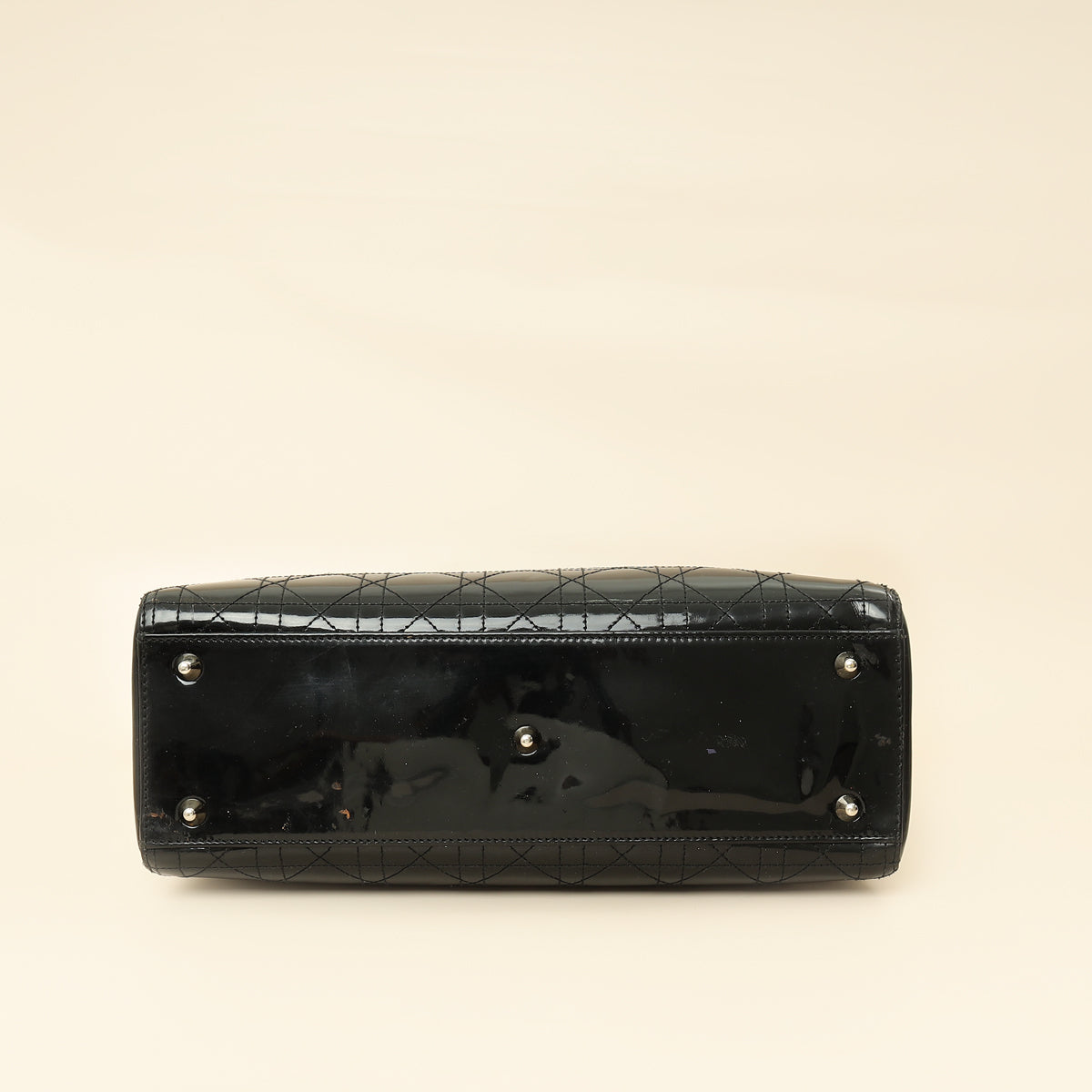 Dior Lady Dior Leather Handbag Style 80