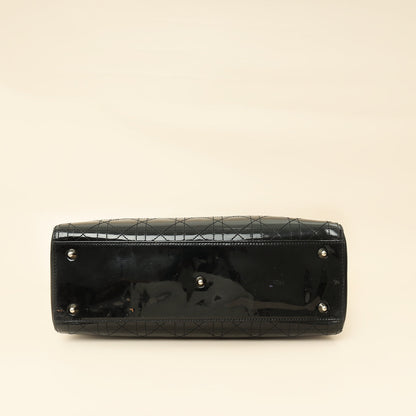 Dior Lady Dior Leather Handbag Style 80
