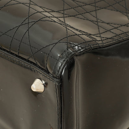 Dior Lady Dior Leather Handbag Style 80