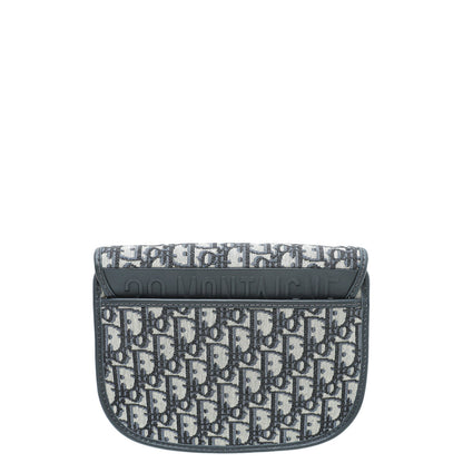 Christian Dior Navy Dior Oblique Bobby Medium Bag