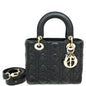 Christian Dior Black My Abcdior Lady Dior Small Bag