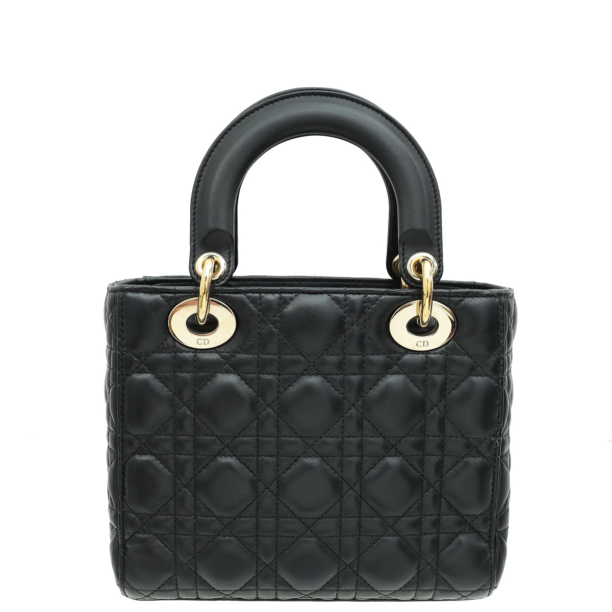 Christian Dior Black My Abcdior Lady Dior Small Bag