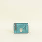 Christian Dior Teal Diorama Baby Microcannge Micro Bag