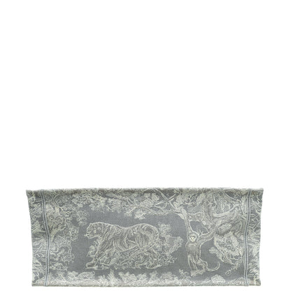Christian Dior Bicolor Toile De Jouy Reverse Book Tote Large Bag