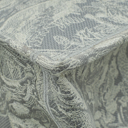 Christian Dior Bicolor Toile De Jouy Reverse Book Tote Large Bag