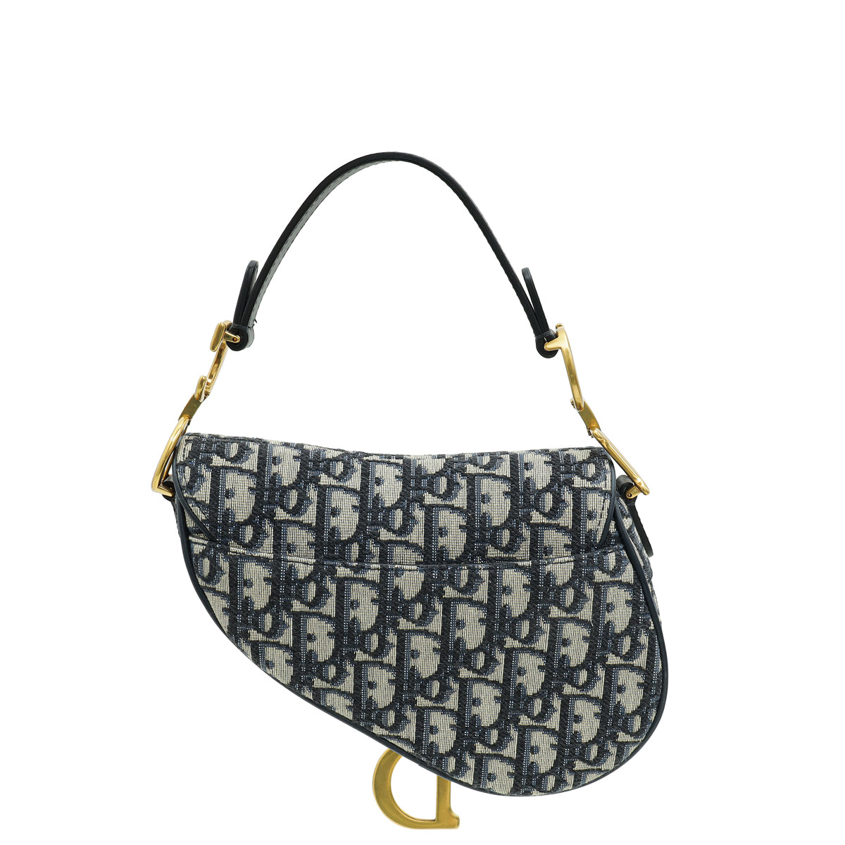 Dior Saddle Oblique Blue Crossbody Style 6