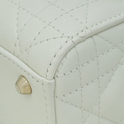 Christian Dior Bicolor Chain Mini Lady Dior Bag