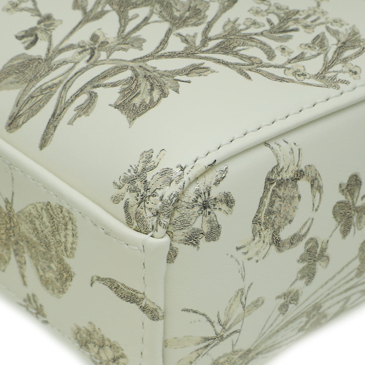 Christian Dior Latte Cabinet De Curiosités Print Lady D-Joy Medium Bag
