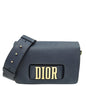 Christian Dior Navy Blue Dio R Evolution Flap Bag