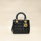 Dior Lady Dior Leather Handbag Style 74