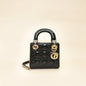 Dior Lady Dior Leather Handbag Style 75
