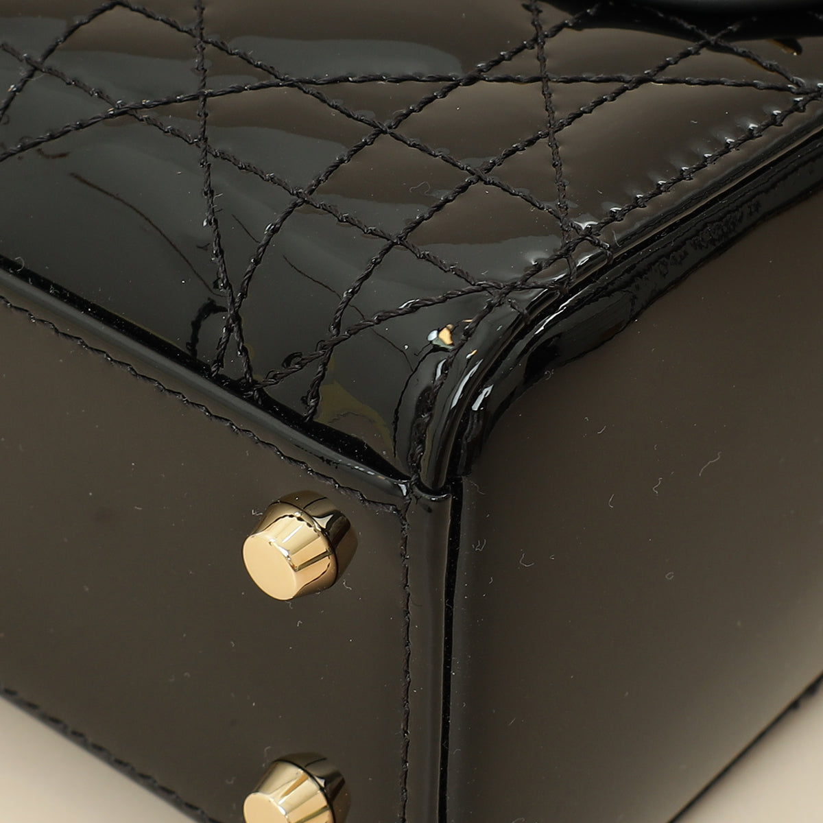 Dior Lady Dior Leather Handbag Style 75
